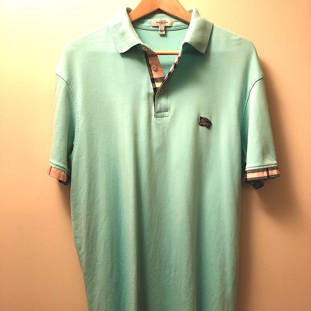Men’s Burberry London polo shirt